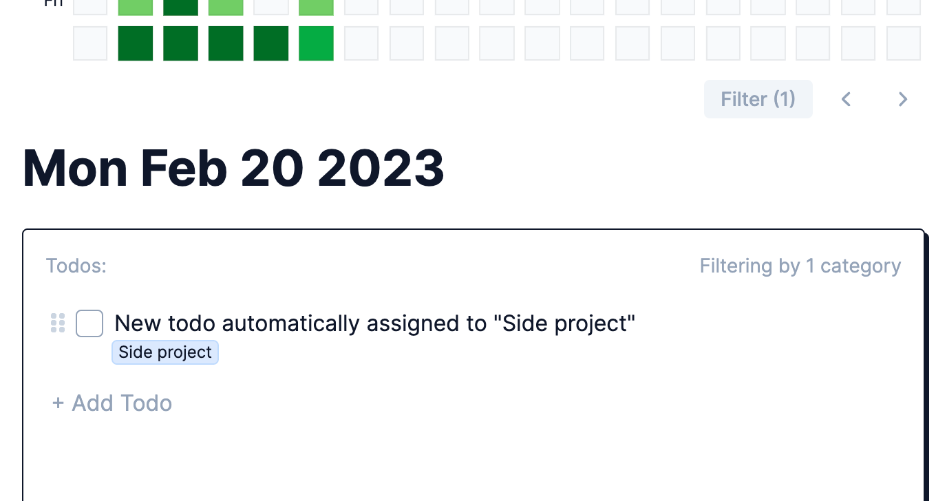 new todo with category filter image